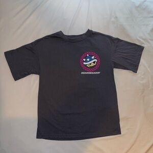 Nintendo Mario Kart Dark Gray Tee Size 10/12 Boys